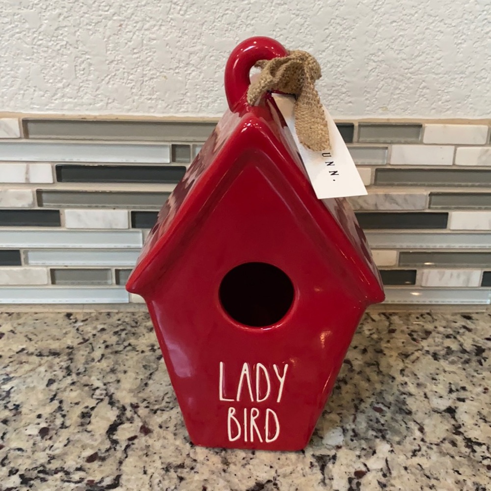 Rae Dunn LADY BIRD birdhouse